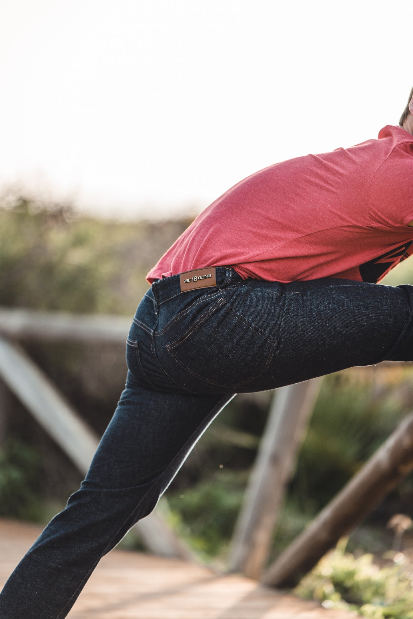 Vaqueros azul oscuro