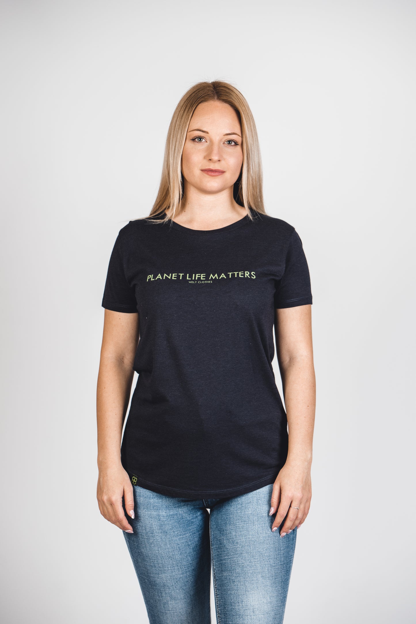 Camiseta suave azul marino