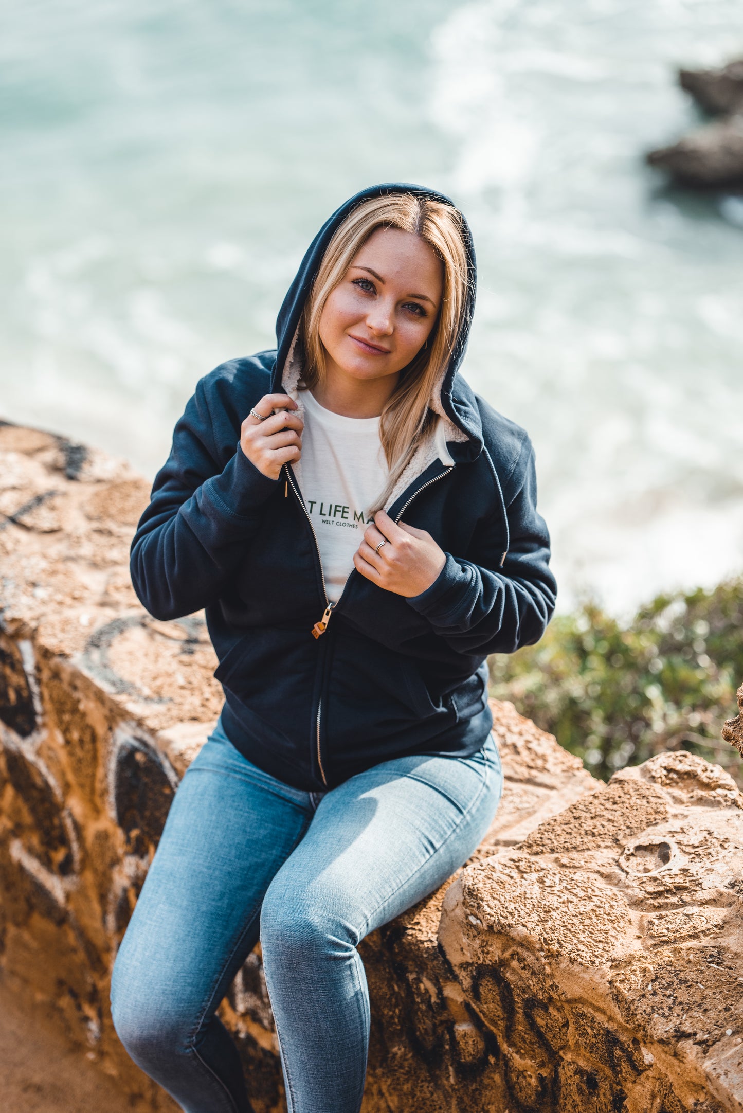 Sudadera de borreguito